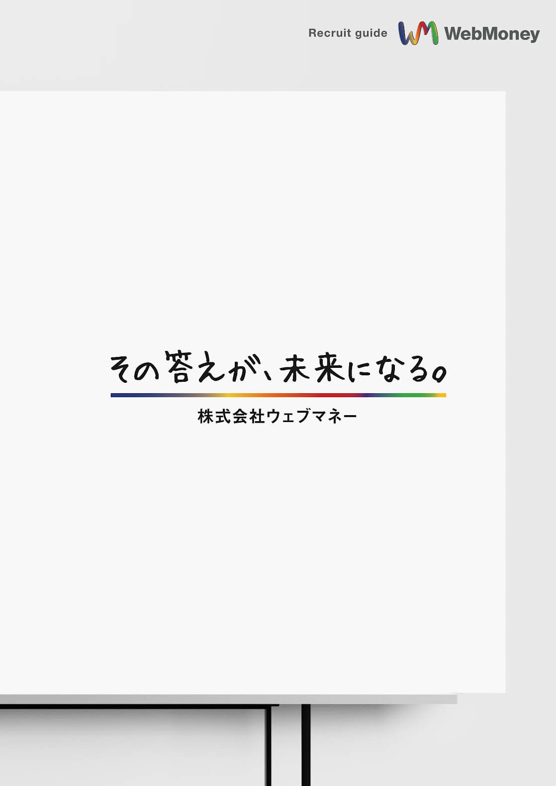 電子決済サービス 採用パンフレット作成_356